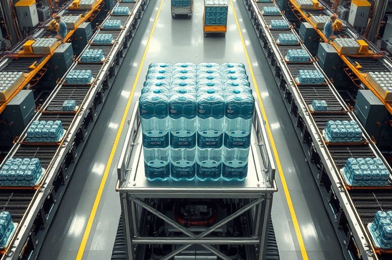 蘇州礦泉水自動貼標(biāo)機(jī)，助力企業(yè)高效包裝